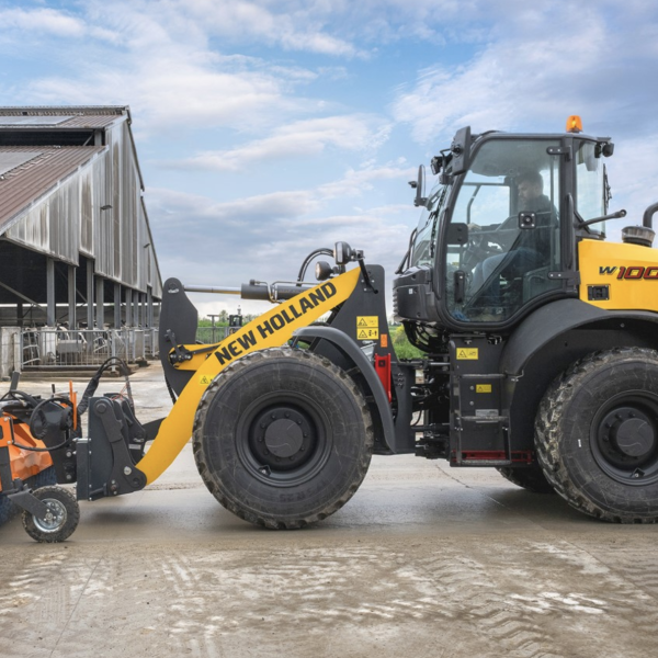 New Holland Construction’s new W100D compact wheel loader